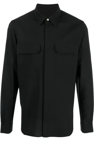 Rick Owens Skjortjacka med dold front