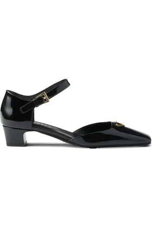 Prada Pumps i lackat läder 35 mm