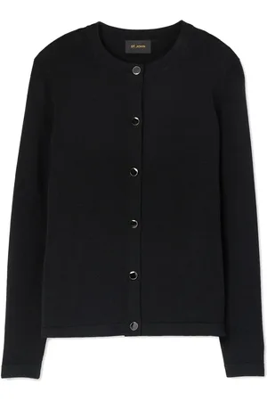 ST. JOHN Stickad cardigan
