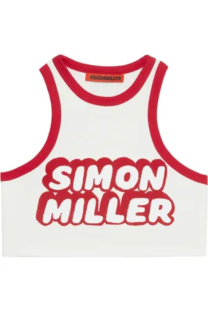 SIMON MILLER Croptop med logotyp