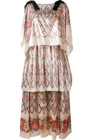Fendi Geometrisk skjortklänning
