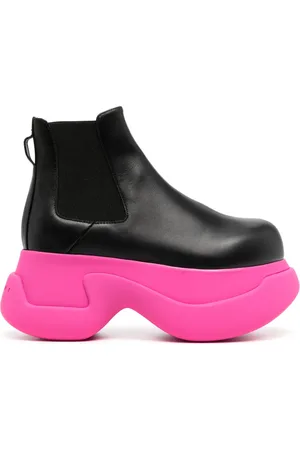 Marni Aras läderstövlar 70 mm