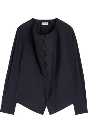 LEMAIRE Blus med mjuk krage