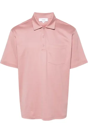 LARDINI Pikétröja i jersey och bomull