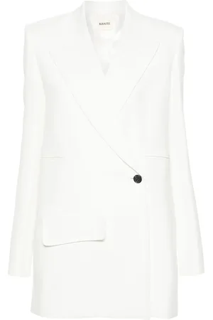 Khaite The Jacobson enkelknäppt blazer