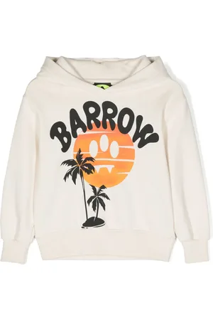 BARROW Hoodie med tryck