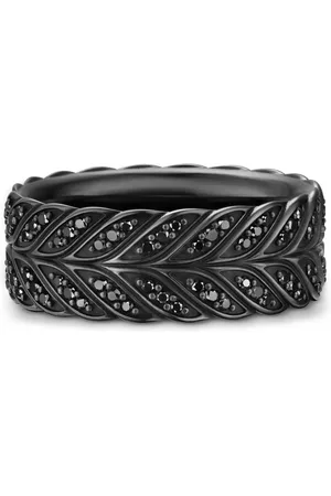 David Yurman Chevron Pavé diamantring (9 mm)