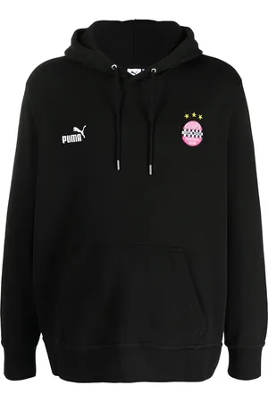 PUMA Hoodie med logotyp