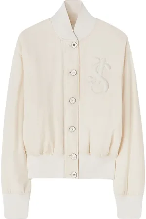 Jil Sander Bomberjacka med logotyp