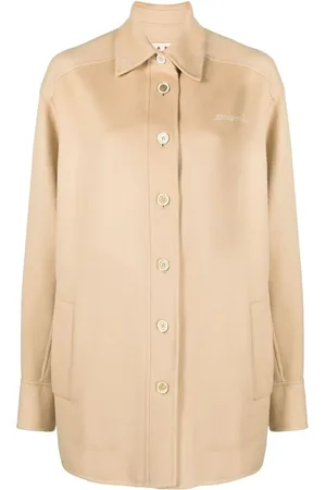 Marni Skjortjacka med broderad logotyp