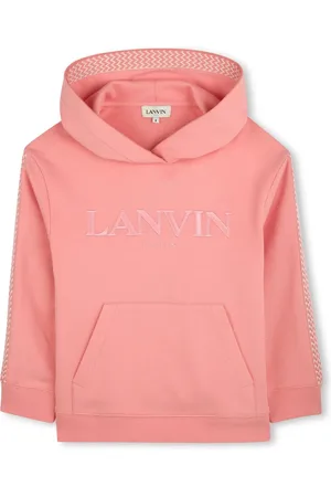 Lanvin Hoodie med broderad logotyp