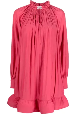 Lanvin Miniklänning med volangkant