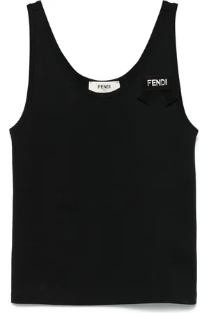 Fendi Linne med logotypband