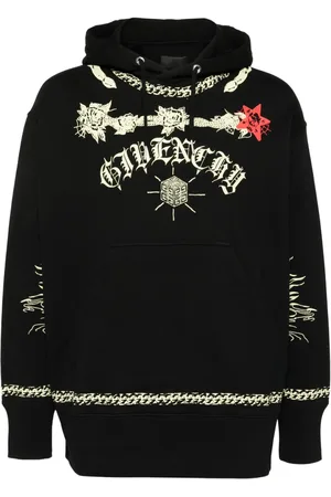 Givenchy Hoodie med grafiskt tryck