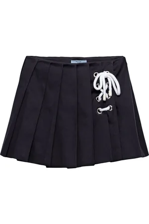 Prada Plisserad minikjol