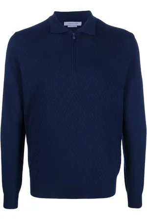 corneliani Långärmad pikétröja
