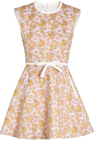 Giambattista Valli Blommig miniklänning i jacquard