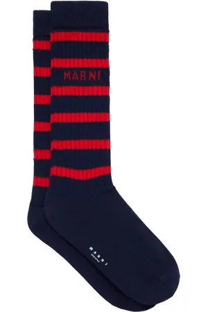 Marni Randiga ribbade strumpor