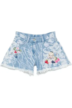 MONNALISA X Disney shorts med blekt effekt