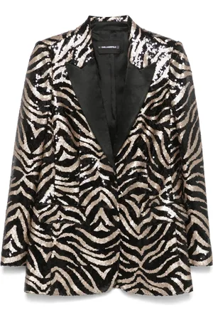 Karl Lagerfeld Karl Studio blazer med paljetter