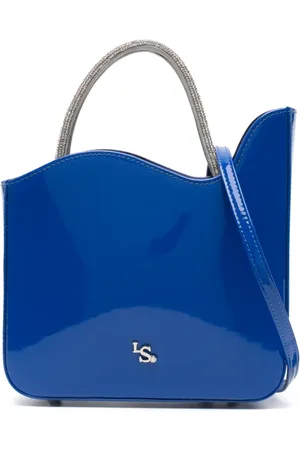 LE SILLA Ivy totebag i lackat läder