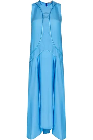 Stella McCartney ärmlös utsvängd klänning