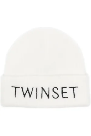 Twin-Set Mössa med broderad logotyp