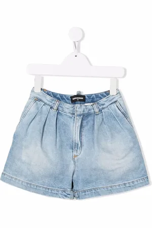Dsquared2 Utsvängda jeansshorts