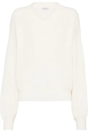 Brunello Cucinelli Ribbad tröja