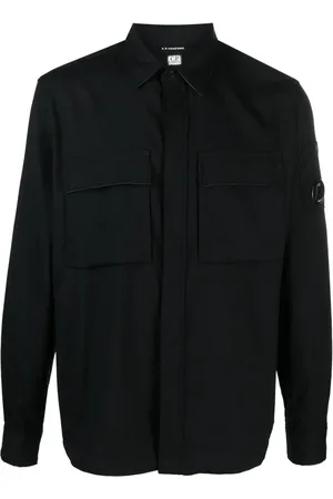 C.P. Company Skjorta med linsdetalj