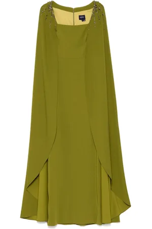 Marchesa Notte Aftonklänning med cape