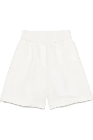 PESERICO SIGN Shorts med skrynklad effekt