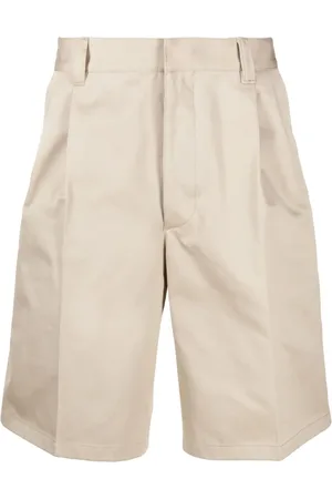 Prada Plisserade shorts med vida ben