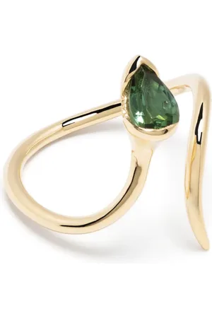 Fernando Jorge Sprout Open diamantring i 18K gult guld
