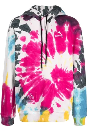MAUNA KEA Batikmönstrad hoodie