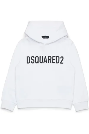 Dsquared2 Hoodie med logotyp