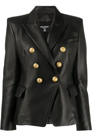 Balmain Skinnjacka med knäppning