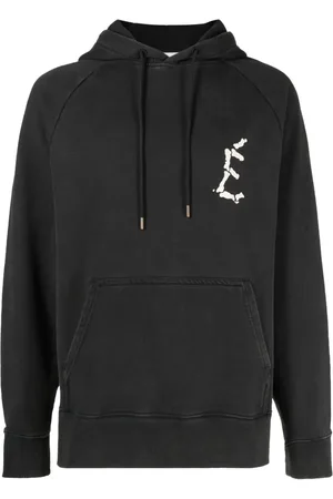 Etudes Hoodie med logotyp