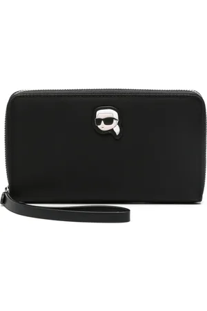 Karl Lagerfeld K/Ikonik 2.0 plånbok med logotyp