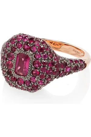 Shay Lillfingerring i 18K roséguld