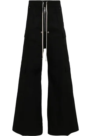 Rick Owens Cargobelas byxor med vida ben
