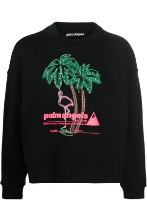 Palm Angels Ski Club sweatshirt med logotyp