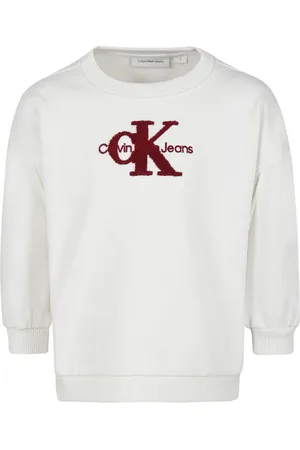 Calvin Klein Sweatshirt med broderad logotyp