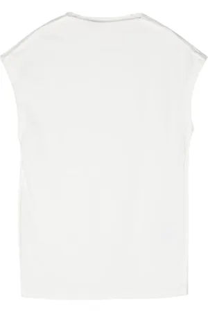 Closed Croptop med rak krage