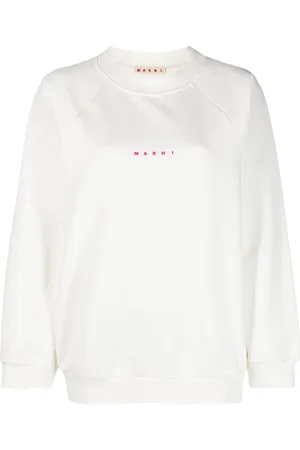 Marni Sweatshirt med logotyp