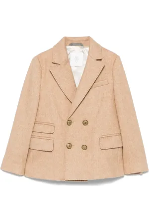 ELEVENTY Fiskbensmönstrad blazer