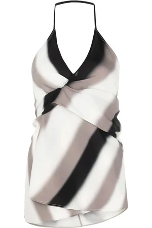 Rick Owens Laura Neapolitan randig blus