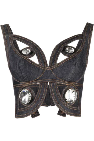 AREA Strassprydd croptop