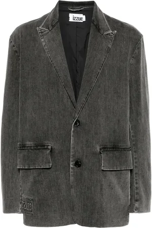Izzue Jeansblazer med spetsigt slag