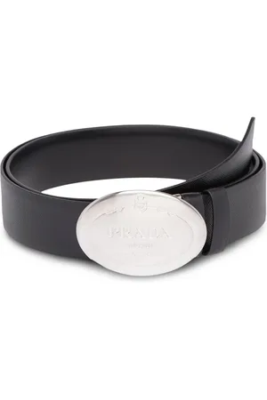Prada Skärp med logotypemblem